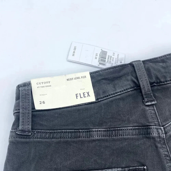 NWT American Eagle AE Next Level Stretch FLEX Bermuda Denim Jean Short 26 - Picture 6 of 9